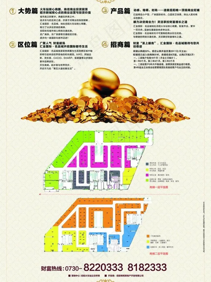 房地产招商图片psd模版下载