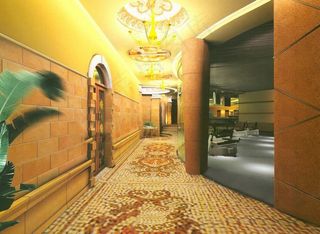 桑拿走道模型免费下载