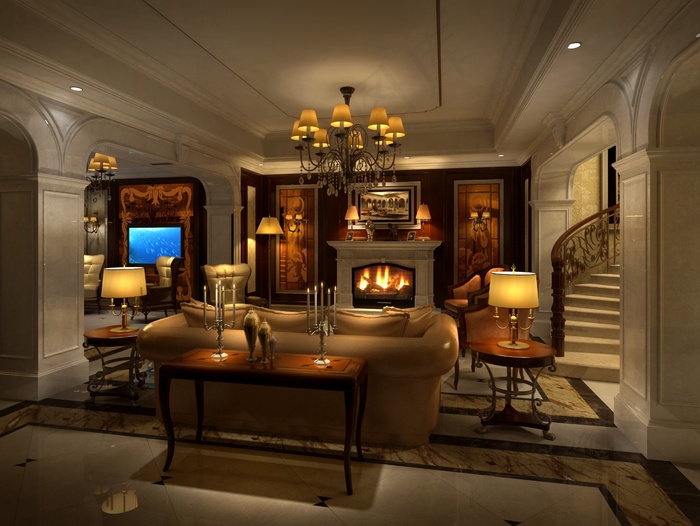 欧式装修设计效果图