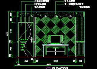 KTV包房、娱乐类实例cad详图素...