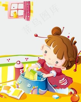 儿童插画图片