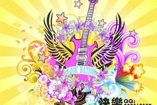 时尚吉他图片