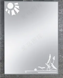 夏天旋律镜子图片