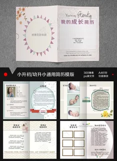 个性小升初简历