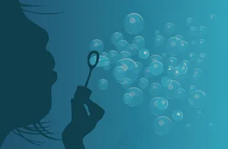 随着泡沫的背景摘要说明