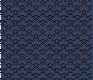 中国中式和风民族风格蓝色花纹瓷器手绘背景底纹图案矢量图片素材