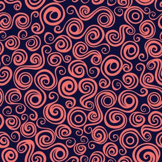 波模式（无缝拼接无缝纹理背景海洋波...