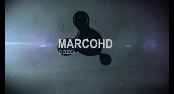 黑色渐变背景特效视频素材