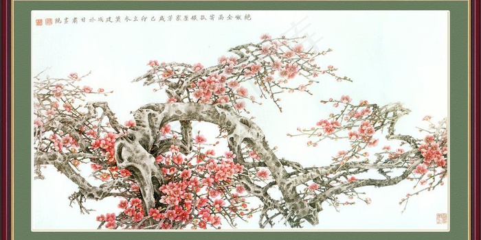 梅花图片(4387X2443(DPI:120))psd模版下载