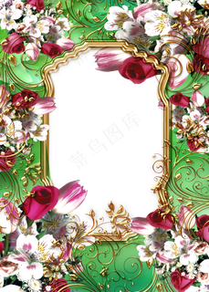 花样相框图片