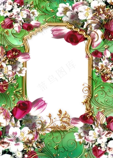 花样相框图片