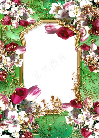 花样相框图片