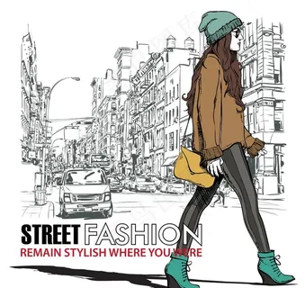 时尚女人动漫人物图片 时尚女人动漫人物图片