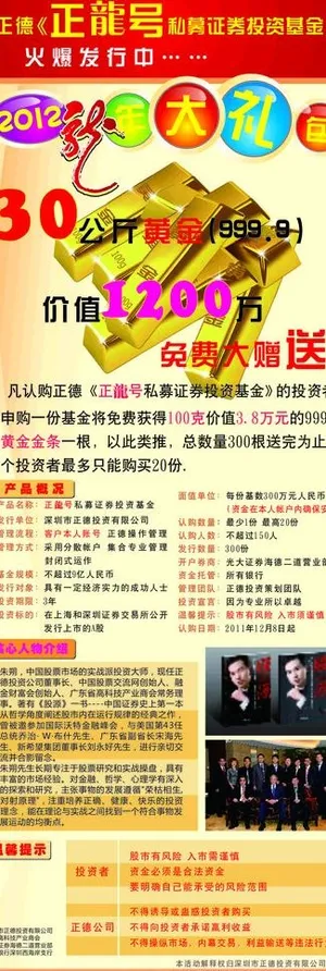 黄金投资公司x展架设计图片