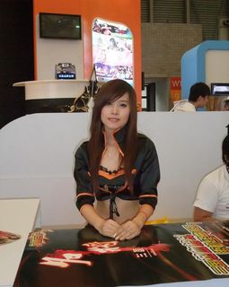 展览会美女图片