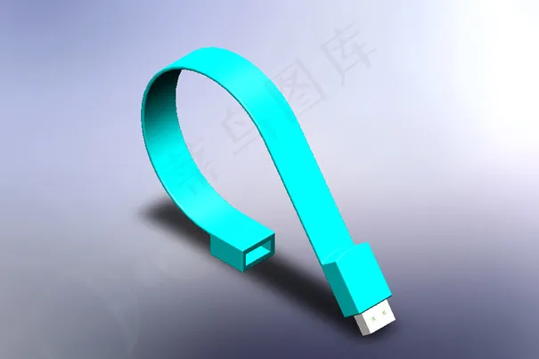 腕臂随身碟/ U盘/闪光手镯