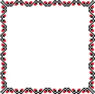 一些欧洲古典风格的花边图案的像素图...