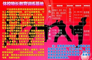 招生简章彩页图片