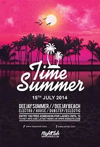 Time Summer Flyer