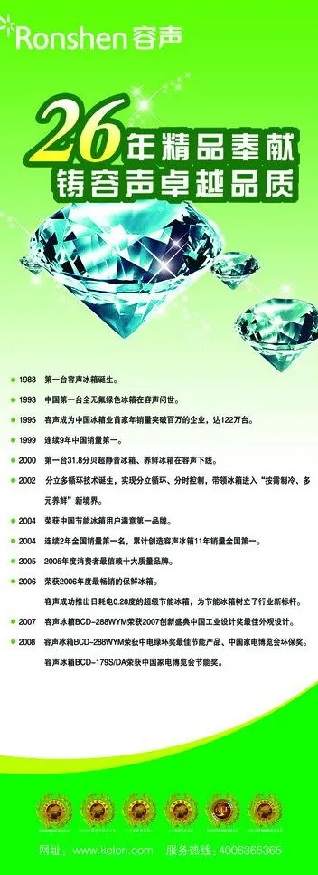 家电x展架图片psd模版下载