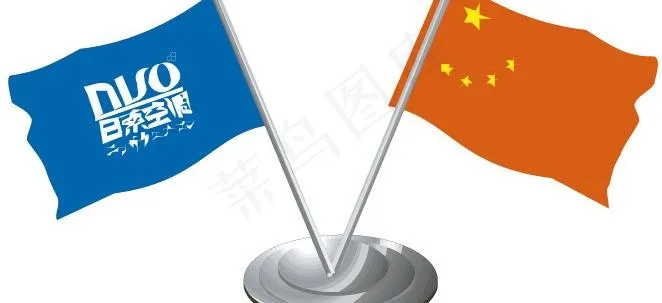 旗帜 vi设计模板图片