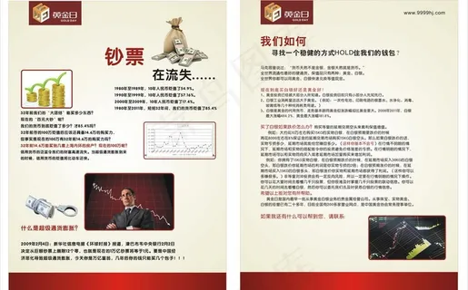 金融dm单页图片
