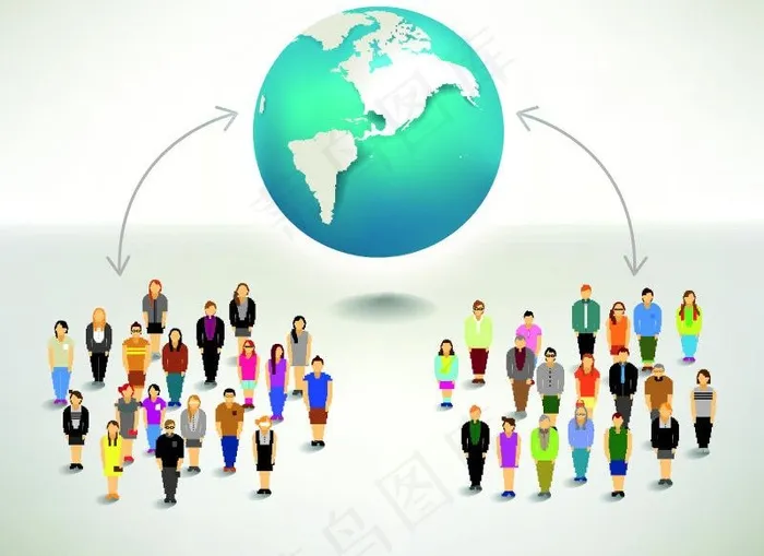 像素小人图片eps,ai矢量模版下载