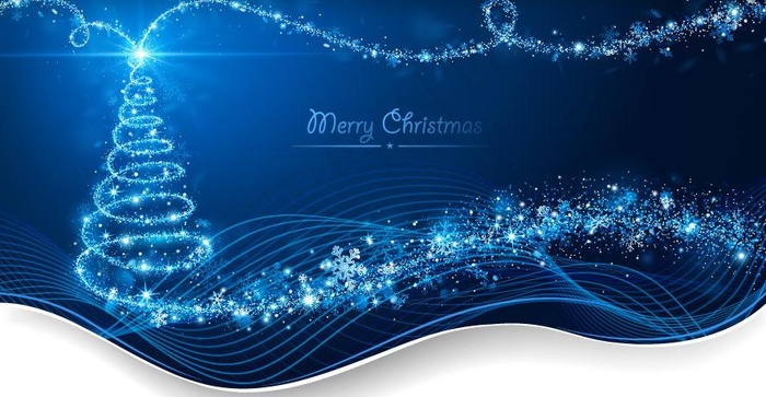 动感星光圣诞树图片