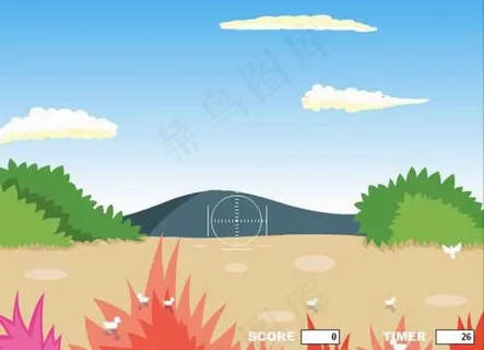 打鸭子Flash游戏