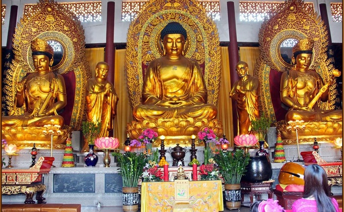 華嚴三圣图片