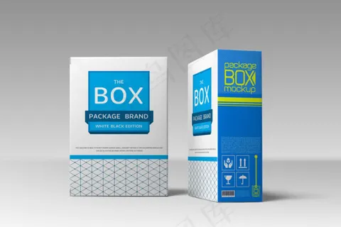 蓝色盒子样机