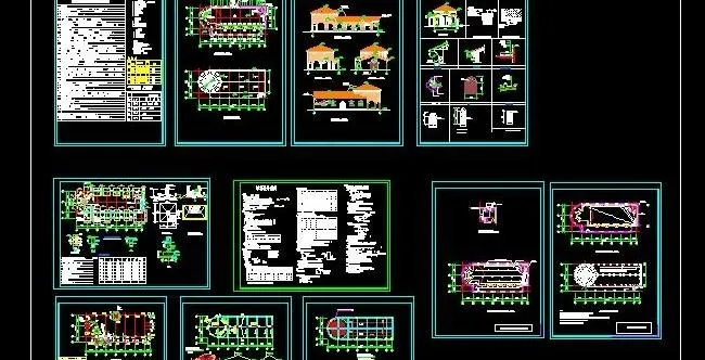 西班牙风情售楼部设计图