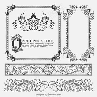 手绘童话的花饰品