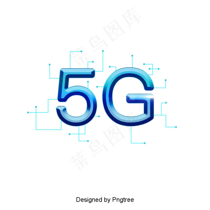 3D立体5G字体材料,免抠元素(1200*1200px 72dpi )psd模版下载