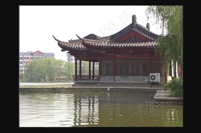 实拍湖水水波视频素材素材下载
