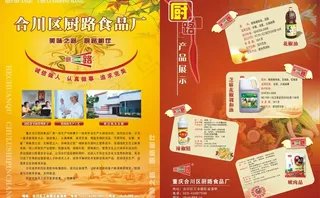 调味品企业dm单图片