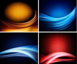 幻彩背景矢量图