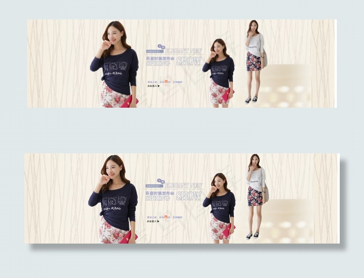 女装海报