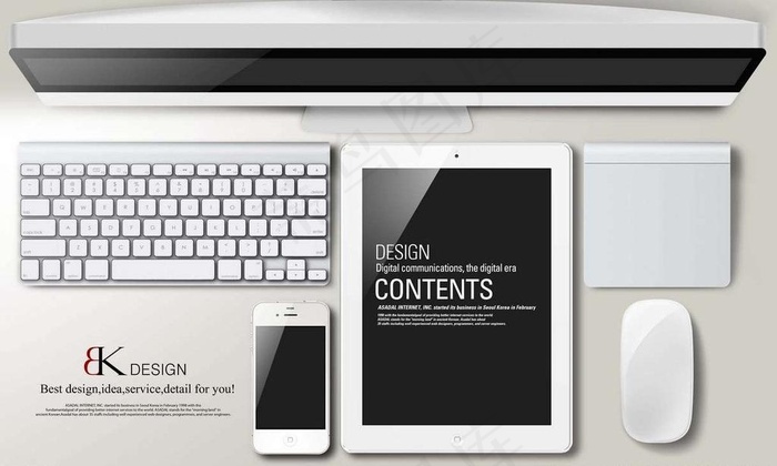 电脑创意素材图片