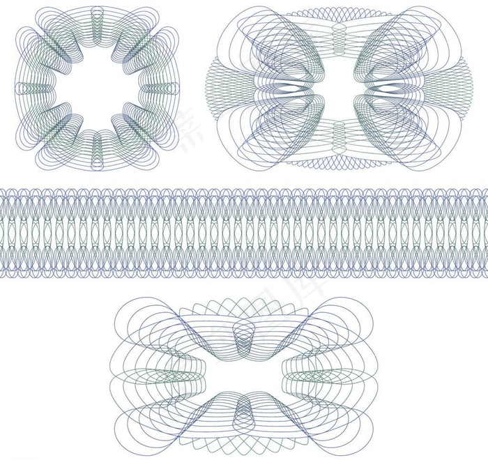 防伪纹 证书背景图片