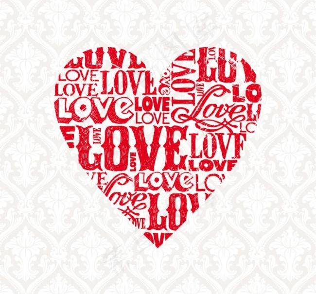 情人节矢量素材图片