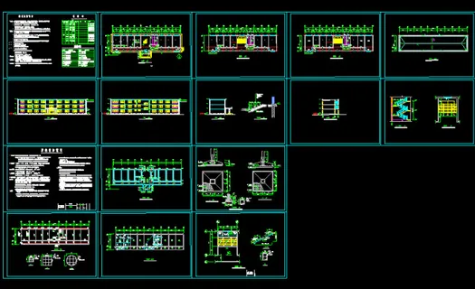 某公司办公楼CAD模板免费下载