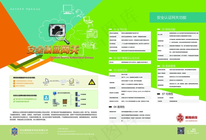 科技产品单页设计模版psd模版下载