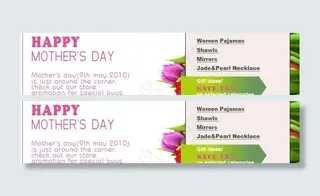 母亲节 banner 网页 设计图片