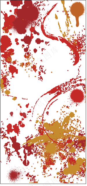 油渍和污渍向量