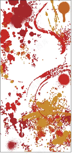 油渍和污渍向量