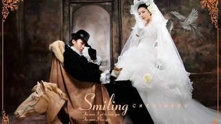 欧洲皇室婚纱模板PSD源文件(6)