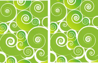 绿色螺旋背景设计元素