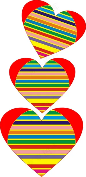 爱心设计矢量图免费下载