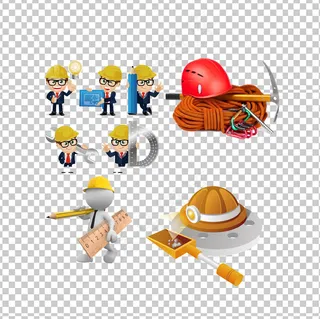 免扣安全生产设计元素